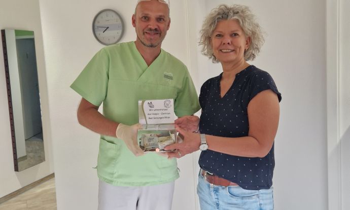 Spende 145,96 Euro / Zahnarztpraxis Sven Ruhmann 